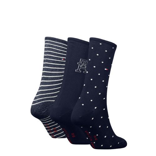Tommy Hilfiger Sokken Blauw heren (SOCK 3P Tin Giftbox - SOCK 3P Tin Giftbox) - Rigi