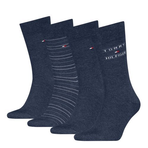 Tommy Hilfiger Sock 4 Pack Tin Giftbox 701241158003in jeans voor heren. Tommy Hilfiger Sock 4 Pack Tin Giftbox 701241158003in jeans voor heren.