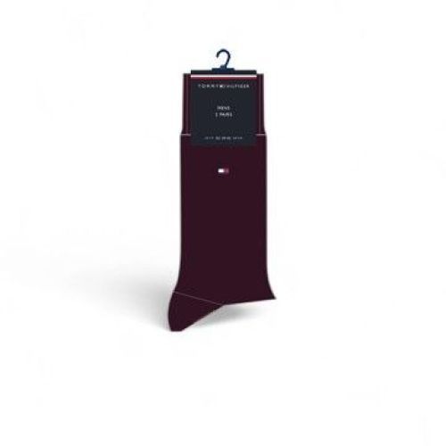 Tommy Hilfiger Sokken Bordeaux heren (SOCK CLASSIC 2P 371111144 - SOCK CLASSIC 2P 371111144) - Rigi