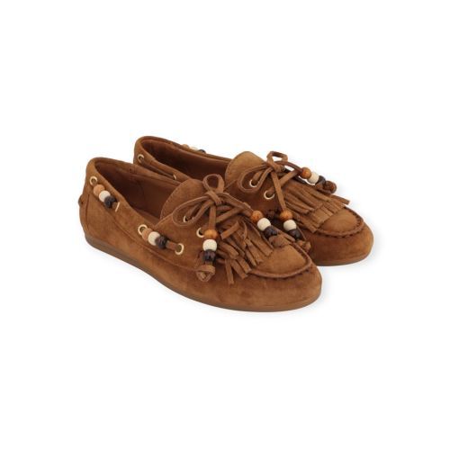 Toral Anahi mocassin in cognac voor dames.