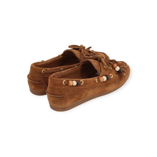 Toral Anahi mocassin in cognac voor dames.