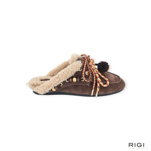 Toral Slipper - Muil Bruin