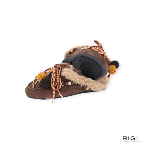 Toral Blanche Accessoire Bruin Suède Dames | RIGI