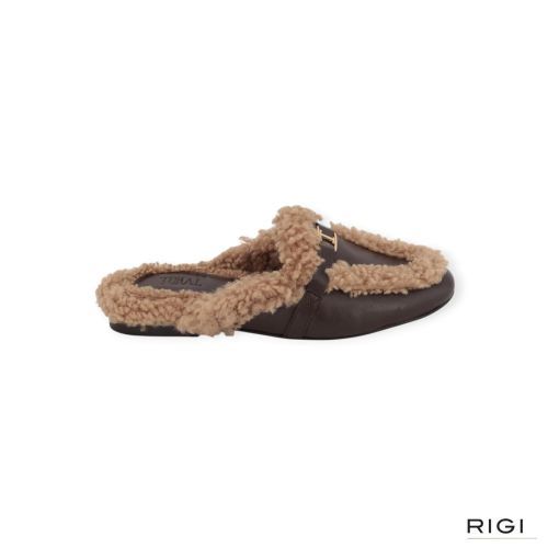 Toral Slipper - Muil Donker Bruin
