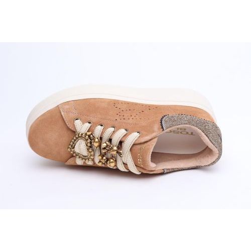 Tosca Blu Sneaker Camel dames (2402S029-C59 Lilly sneaker - 2402S029-C59 Lilly sneaker) - Rigi