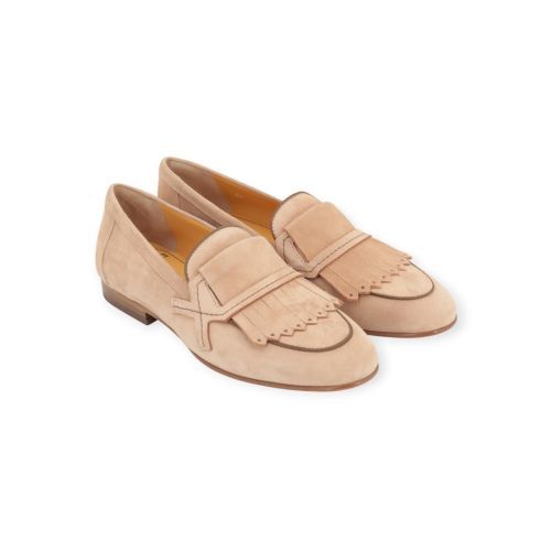 Truman’s 4205 mocassin voor dames in beige suède