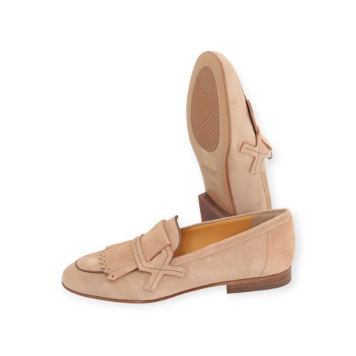 Truman’s 4205 mocassin voor dames in beige suède