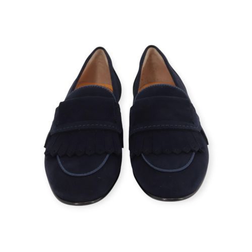 Truman’s 4205 mocassin voor dames in blauw suède