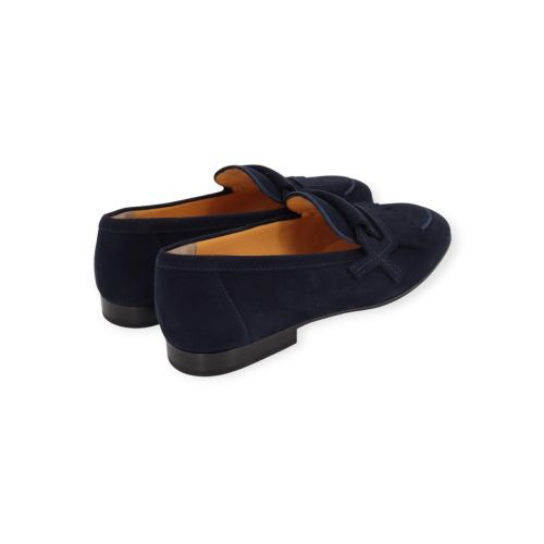 Truman’s 4205 mocassin voor dames in blauw suède