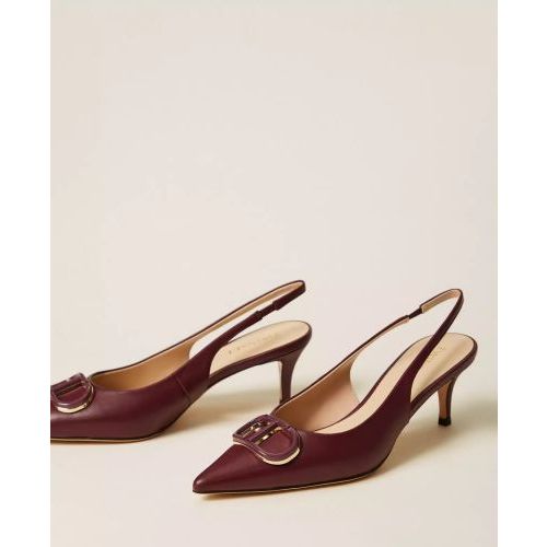 Twinset Pump Bordeaux dames (252TCP030 05609 - 252TCP030 05609) - Rigi