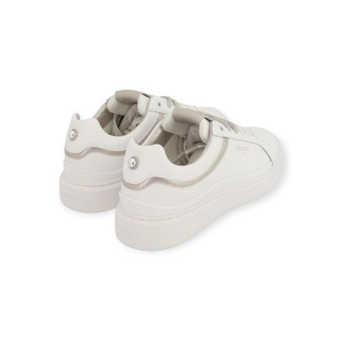 Twinset dames sneaker wit leer.