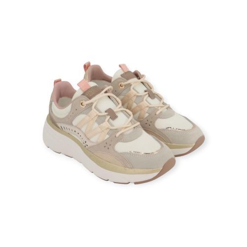 Twinset sneaker beige suede dames.
