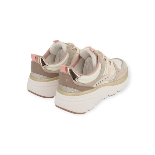Twinset sneaker beige suede dames.