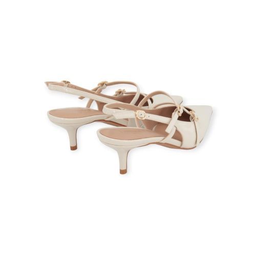 Twinset pump, slingback voor dames in offwit – giglio.