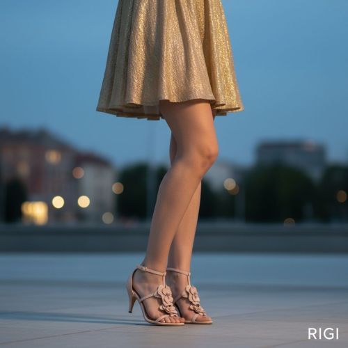 Twinset elegante sandaal in nude leer voor dames. 