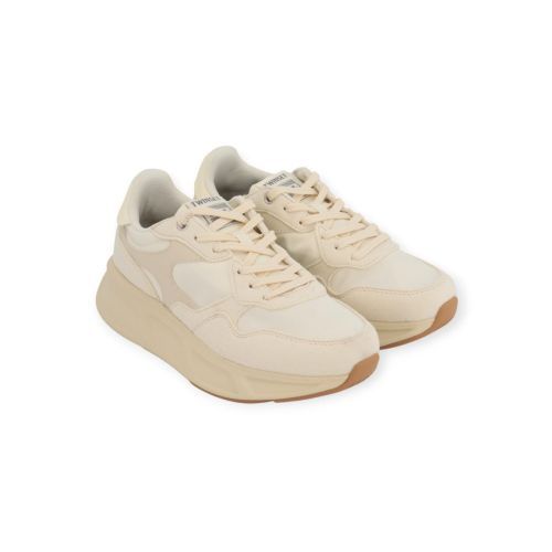 Twinset sneaker Fessura in off wit voor dames. 