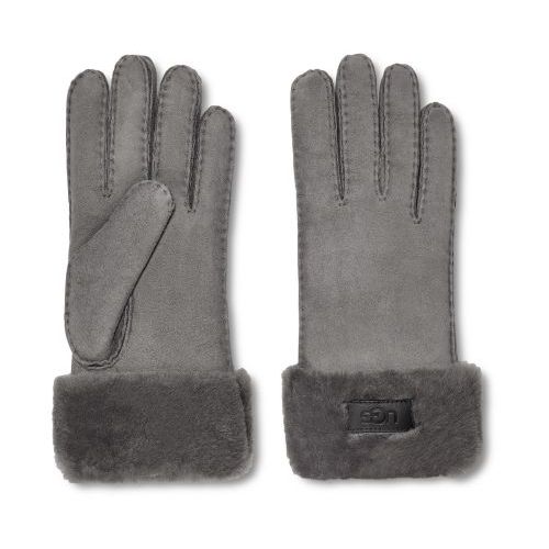 UGG Handschoen Grijs dames (17369 Turn Cuff Glove - 17369 Turn Cuff Glove) - Rigi