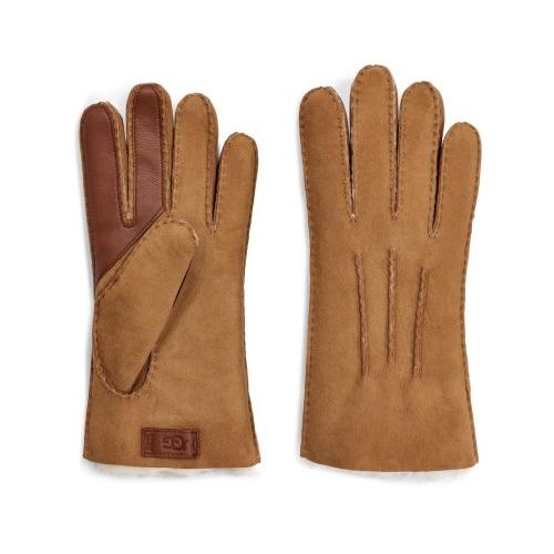 UGG Handschoen Cognac heren (18712 M Contrast Sheepskin Glove  - 18712 M Contrast Sheepskin Glo) - Rigi