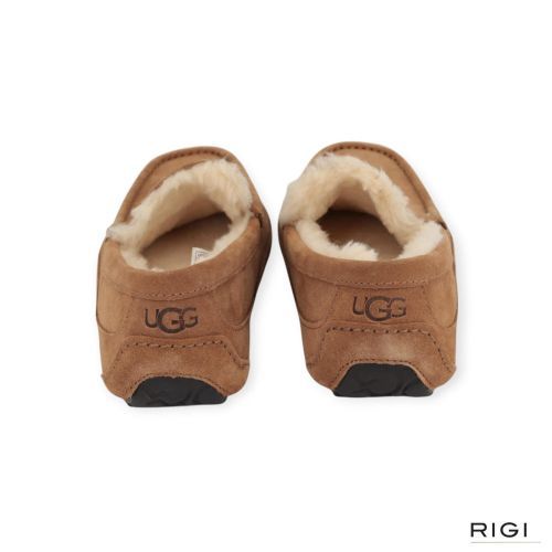 Ugg Ascot heren pantoffel in cognac suede. Ugg Ascot heren pantoffel in cognac suede.