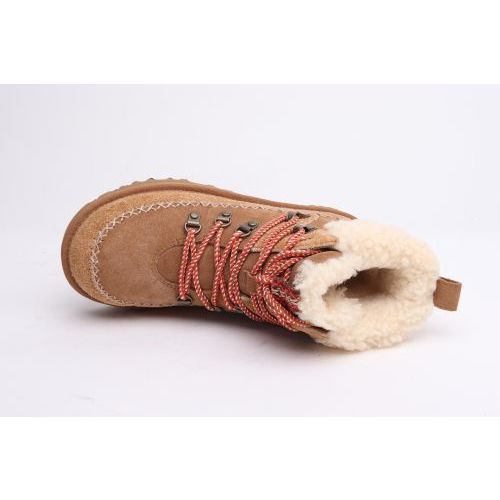 UGG Enkellaars - Boots Cognac dames (Classic Alpine Lace-up 1158271  - Classic Alpine Lace-up 1158271) - Rigi