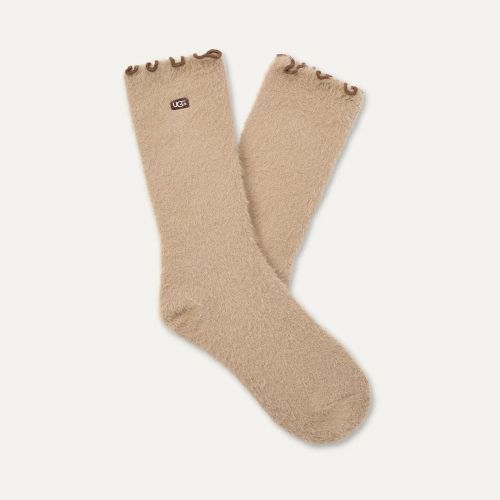 Ugg Classic Crew 3 Pack sokken van UGG voor dames in wit en beige. 