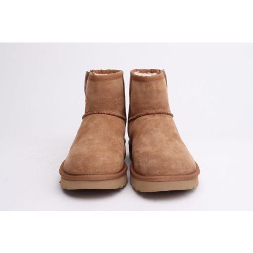 UGG Enkellaars - Boots Cognac dames (Classic Mini Bailey Zip 1151230 - Classic Mini Bailey Zip 115123) - Rigi