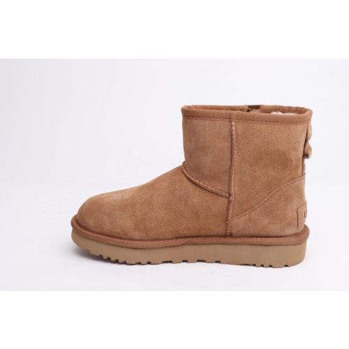 UGG Enkellaars - Boots Cognac dames (Classic Mini Bailey Zip 1151230 - Classic Mini Bailey Zip 115123) - Rigi