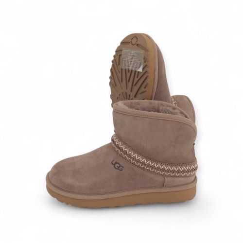 UGG Enkellaars - Boots Taupe dames (Classic Mini Crescent 1158262 - Classic Mini Crescent 1158262) - Rigi