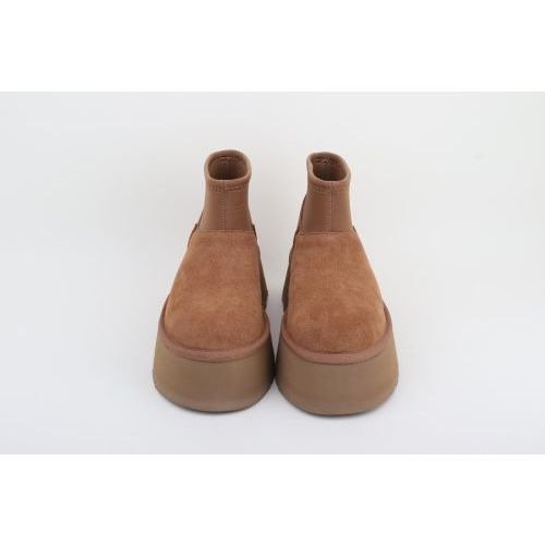 UGG Enkellaars - Boots Cognac dames (Classic Mini Dipper 1168170 - Classic Mini Dipper 1168170) - Rigi