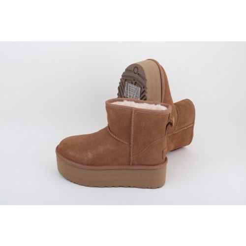 UGG Enkellaars - Boots Cognac dames (Classic Mini Platform 1134991 - Classic Mini Platform 1134991) - Rigi