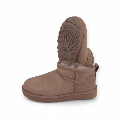 UGG Enkellaars - Boots Taupe dames (Classic Ultra Mini 1116109 - Classic Ultra Mini 1116109) - Rigi