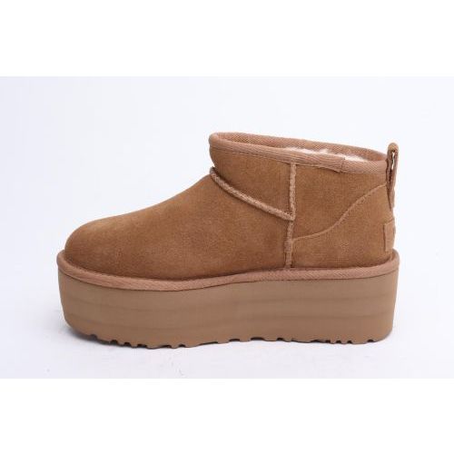 UGG Enkellaars - Boots Cognac dames (Classic Ultra Mini Platform 1135092 - Classic Ultra Mini Platform 11) - Rigi