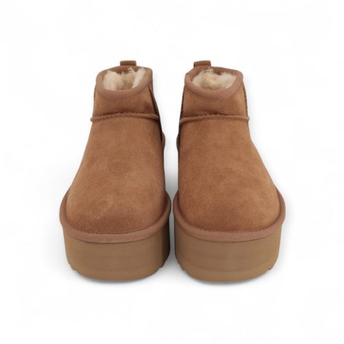 UGG Enkellaars - Boots Cognac dames (Classic Ultra Mini Platform 1135092 - Classic Ultra Mini Platform 11) - Rigi
