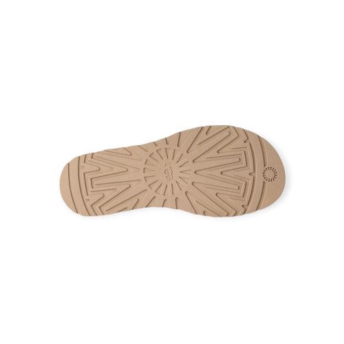 Ugg Goldengaze Embossed Ankle Wrap sandaal in MDSD Musterd Seed voor dames.