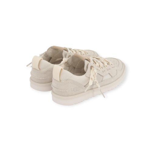 Ugg Minimel sneaker in off wit suede.