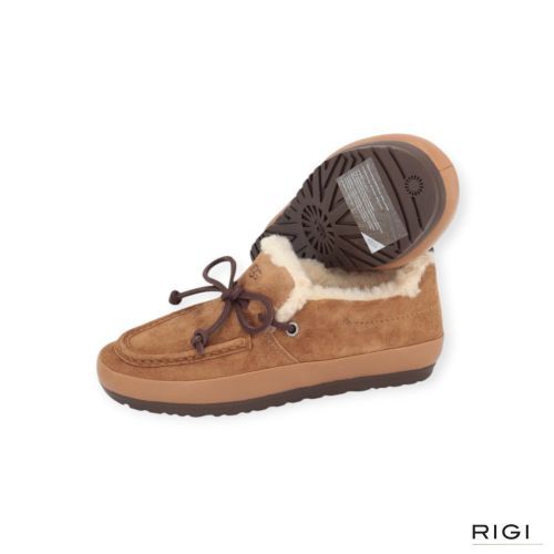 Ugg Quill Slip-On pantoffel in cognac, chestnut suède voor dames. Ugg Quill Slip-On pantoffel in cognac, chestnut suède voor dames.