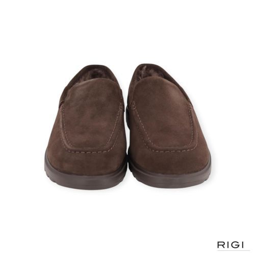 UGG Shep loafer, mocassin – pantoffel in bruin suède voor heren. 
