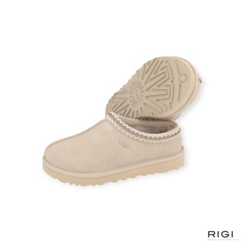 Ugg Tasman II pantoffel in offwit, mnl ‘moonlight’ suède voor dames. Ugg Tasman II pantoffel in offwit, mnl ‘moonlight’ suède voor dames.
