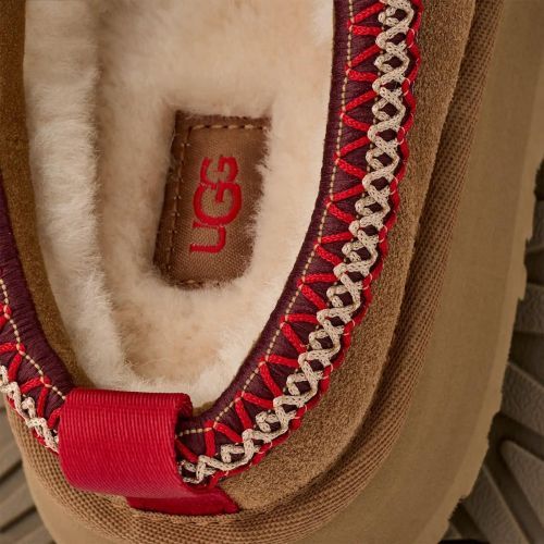 Ugg Tazz II pantoffel voor dames in cognac, chestnut suède voor dames. Ugg Tazz II pantoffel voor dames in cognac, chestnut suède voor dames.