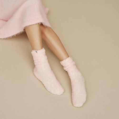 Ugg Teddi Cozy Crew sokken in roze PHD voor dames. Ugg Teddi Cozy Crew sokken in roze PHD voor dames.