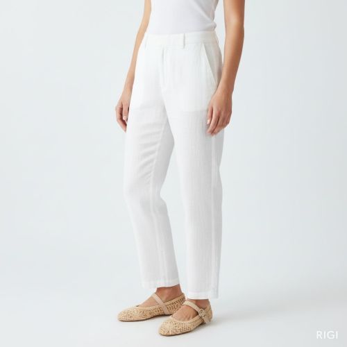 Valentina ballerina in beige geweven leer voor dames. Valentina ballerina in beige geweven leer voor dames.