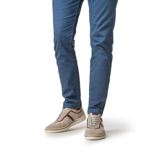 Van Bommel Bora 09.11 in beige suède voor heren.