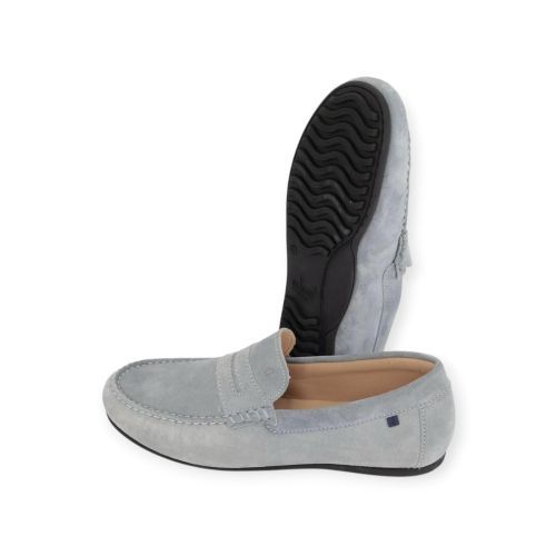 Van Bommel Mocassins - Loafers Licht blauw heren (Elba 01.10 SBM-40017-42-01 - Elba 01.10 SBM-40017-42-01) - Rigi