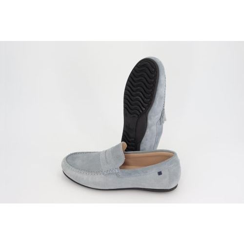 Van Bommel Mocassins - Loafers Licht blauw heren (SBM-40017-42-01 Elba 01.10 - SBM-40017-42-01 Elba 01.10) - Rigi