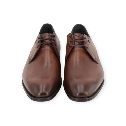 Van Bommel Terra 02.04 veterschoen in bruin voor heren.