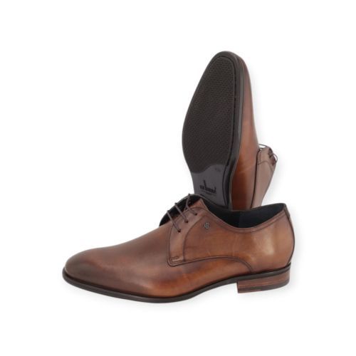 Van Bommel Terra 02.04 veterschoen in bruin voor heren.