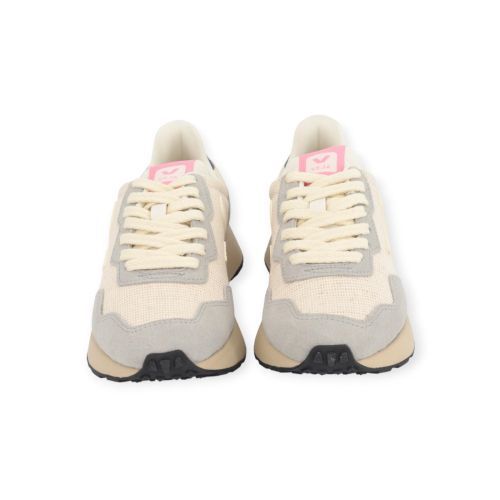 Veja Paulistana dames sneaker in beige met grijs. Veja Paulistana dames sneaker in beige met grijs.