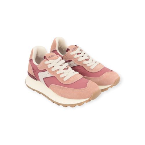 Verbenas Clodette dames sneaker in het roze suede.