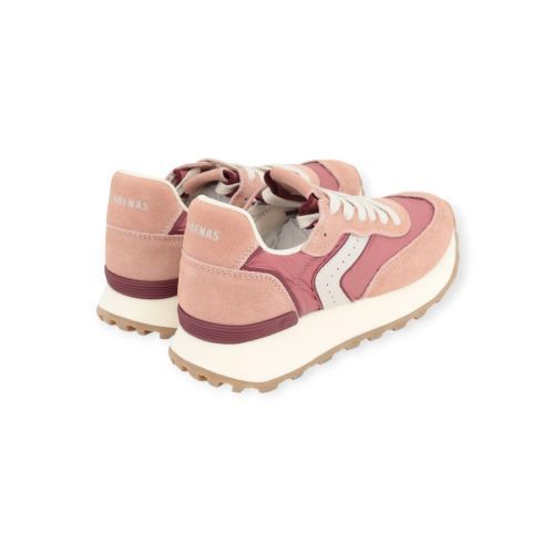 Verbenas Clodette dames sneaker in het roze suede.
