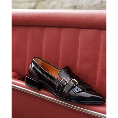 Via Vai Jazz Lucy mocassin voor dames in bruin lakleer. Via Vai Jazz Lucy mocassin voor dames in bruin lakleer.
